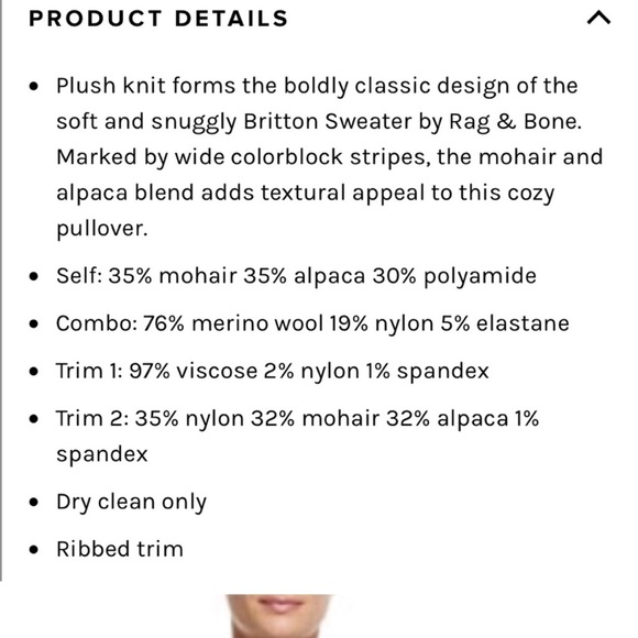 rag & bone sweater. Large. 
Soft merino wool. - Picture 5 of 5